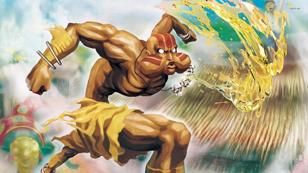 Dhalsim in Super Street Fighter II The New Challengers wallpapers