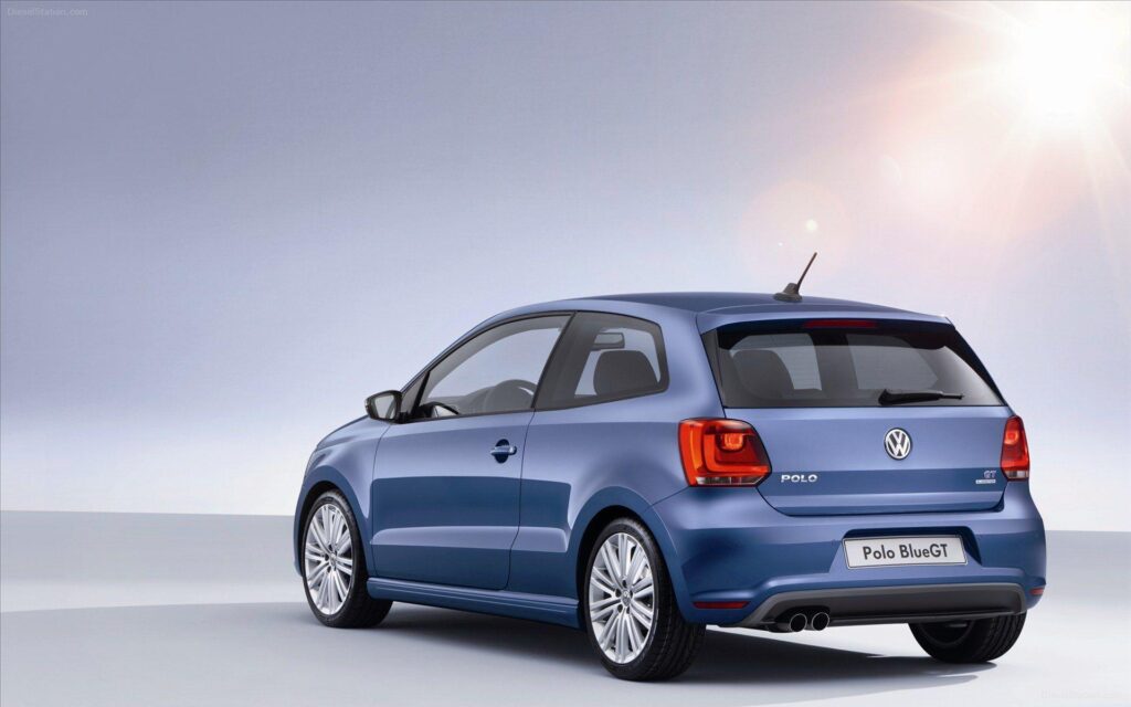 Volkswagen Polo Blue GT Widescreen Exotic Car Wallpapers of