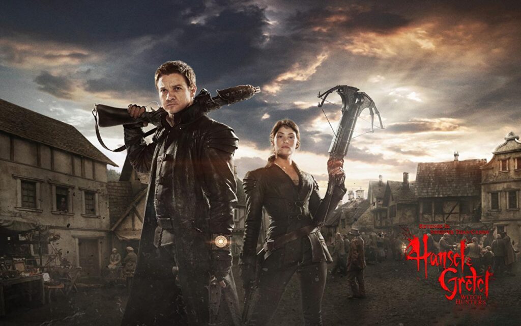 Wallpaper Hansel and Gretel Witch Hunters Archers Men Warriors Two