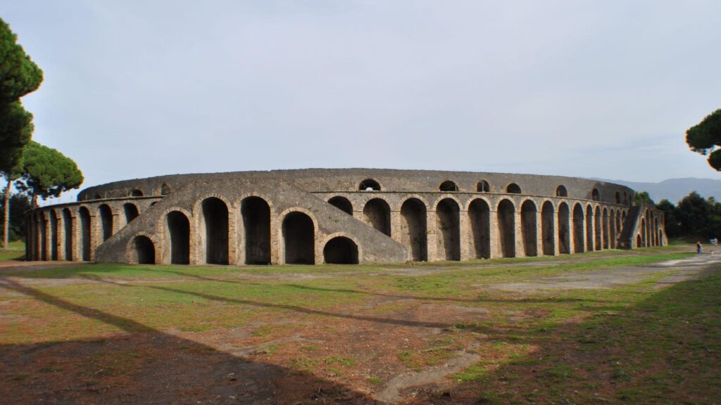 Amphitheatre Of Pompeii 2K Wallpapers