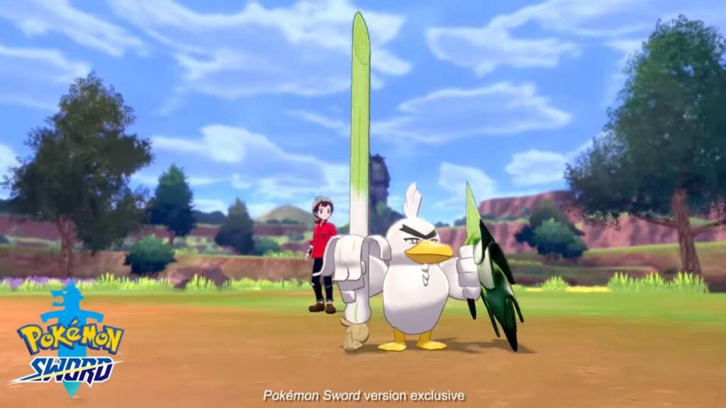 Sirfetch’d Has Officially Been Revealed for POKEMON SWORD