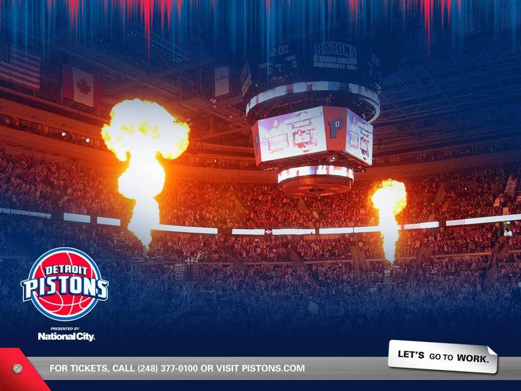 Detroit Pistons Palace Crowd Wallpapers