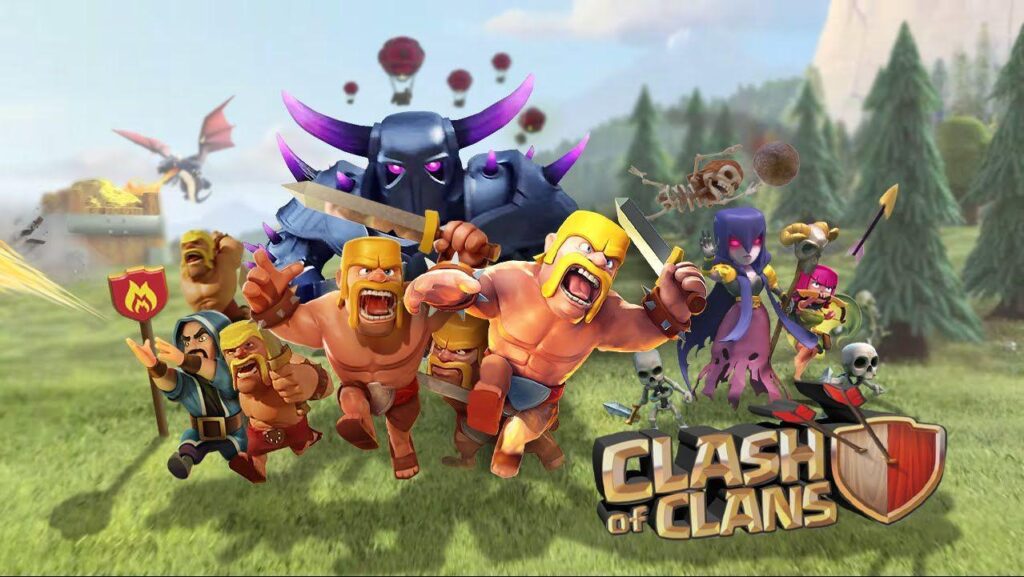 Clash of Clans Art 2K Wallpaper, Background, Channel