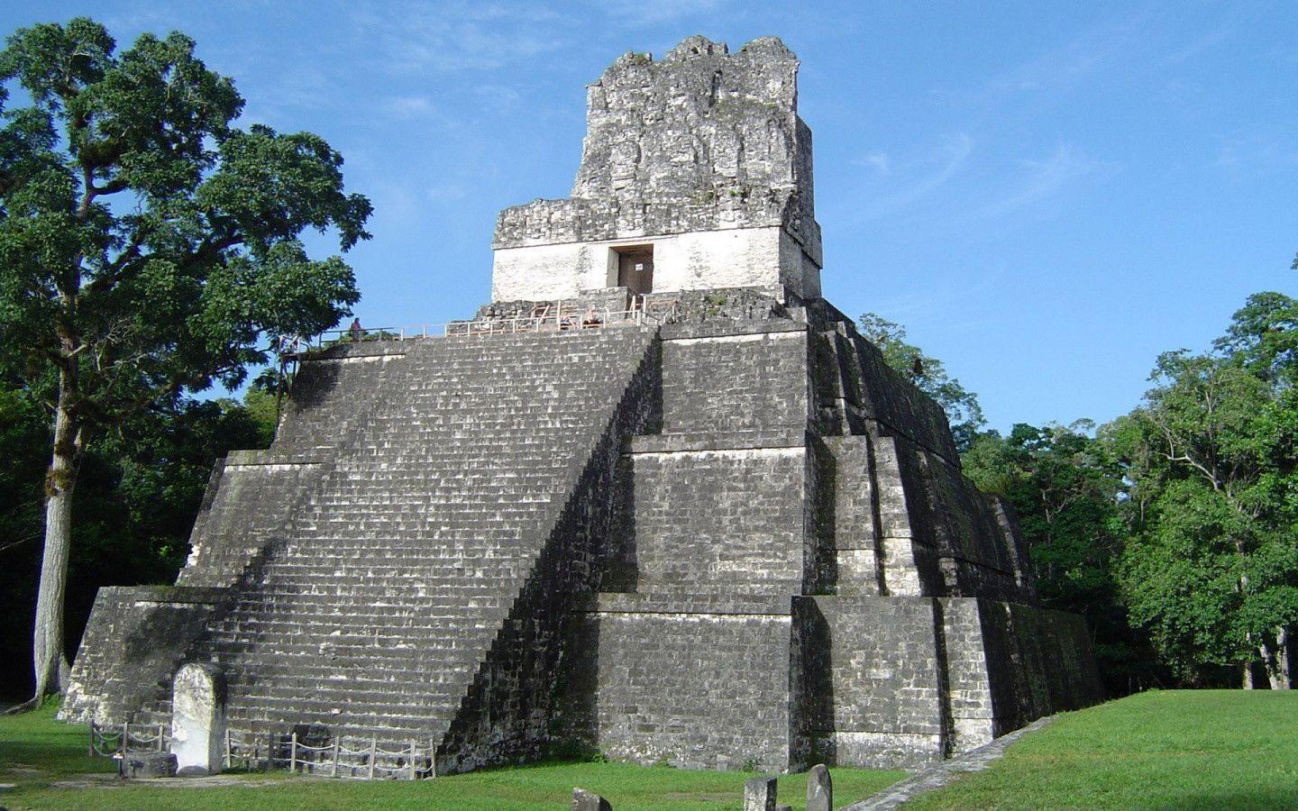 Mayan Ruins Pic Tikal Guatemala Wallpapers