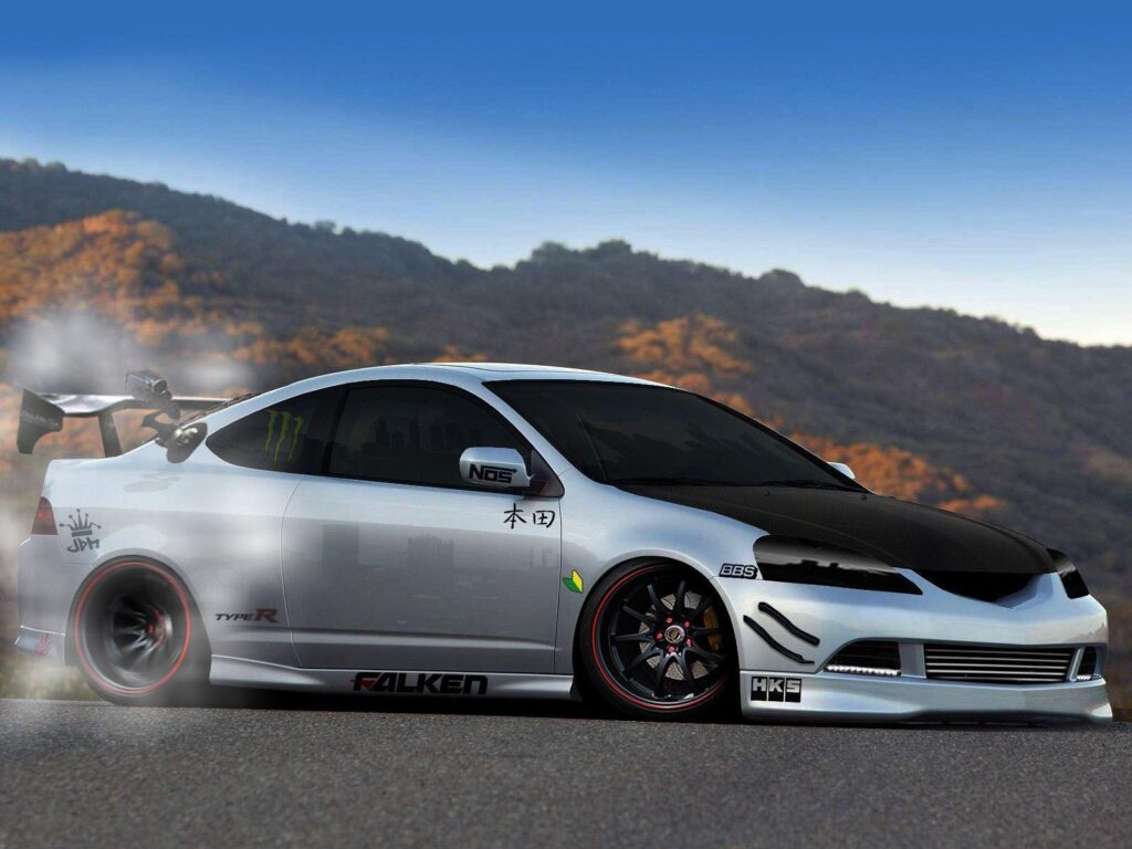 Drifting Acura RSX 2K Wallpapers