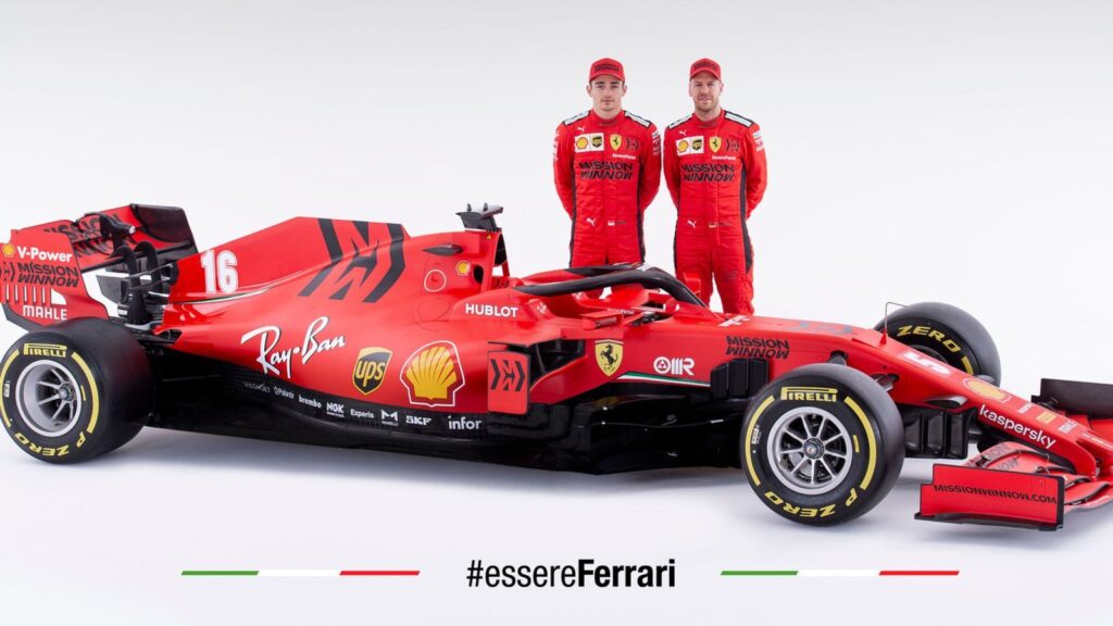 Ferrari unveil F car in dramatic style at SF launch