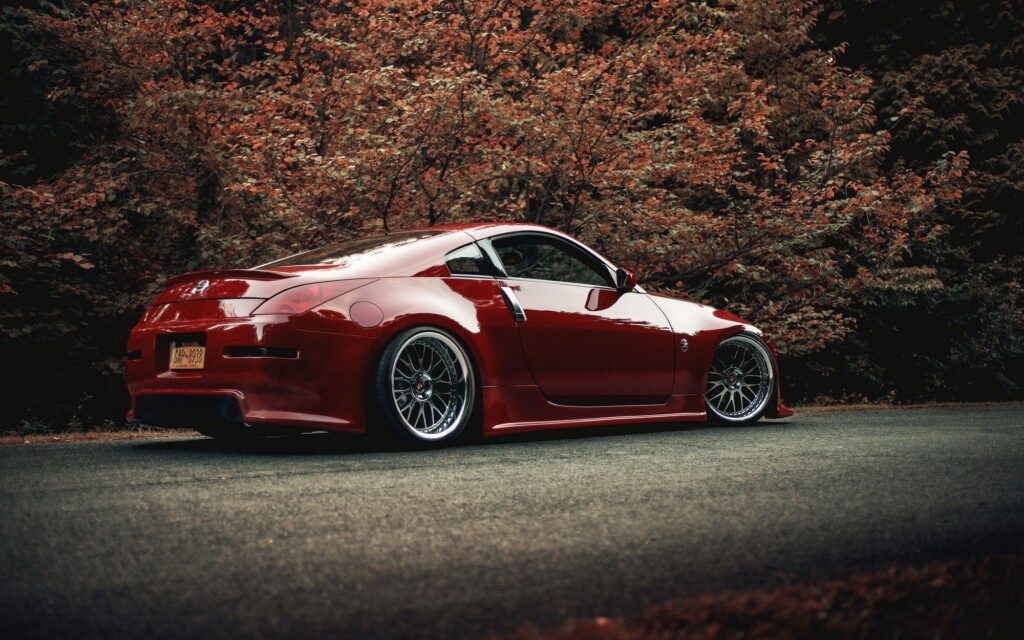 Nissan z cars red tuning wallpapers