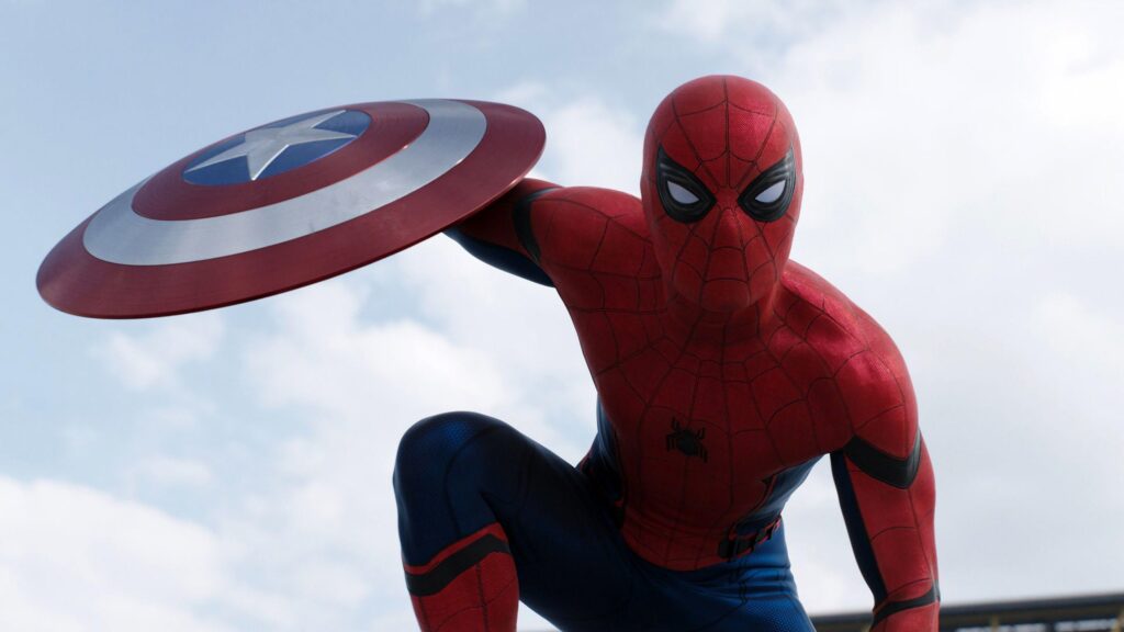 Wallpapers Captain America civil war, SPIDER MAN Marvel, best
