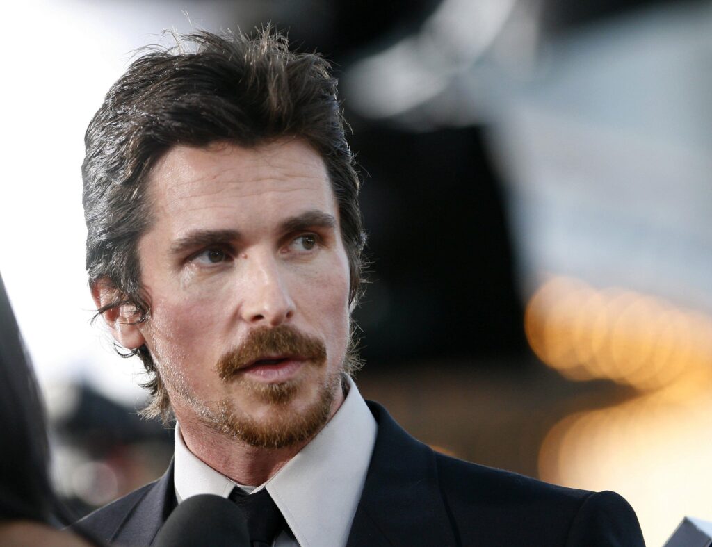 Christian Bale 2K Desk 4K Wallpapers