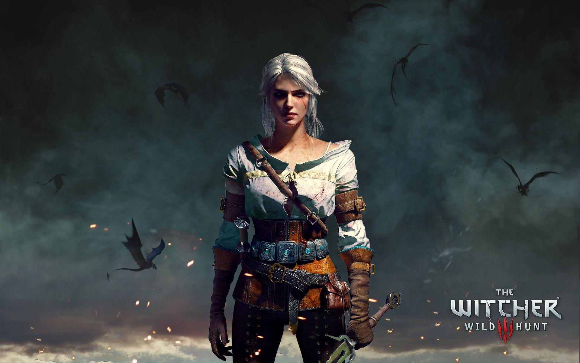 Ciri The Witcher Wild Hunt Wallpapers