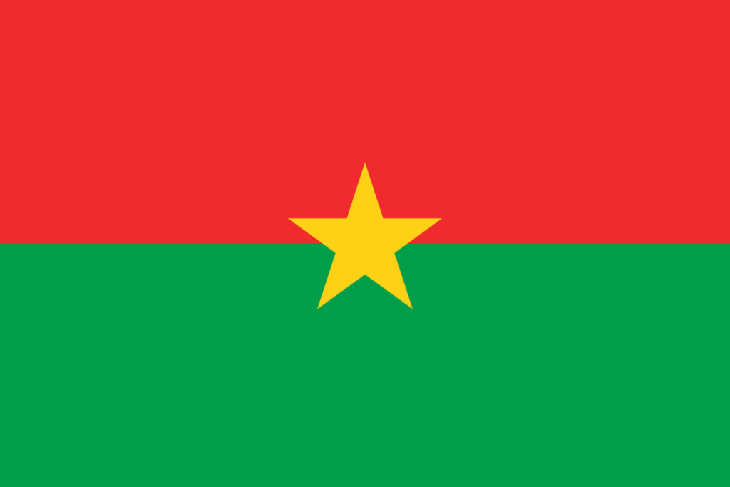 Burkina faso Group with items