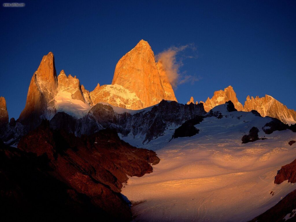 Nature Mount Fitzroy Los Glaciares National Park Argentina, picture