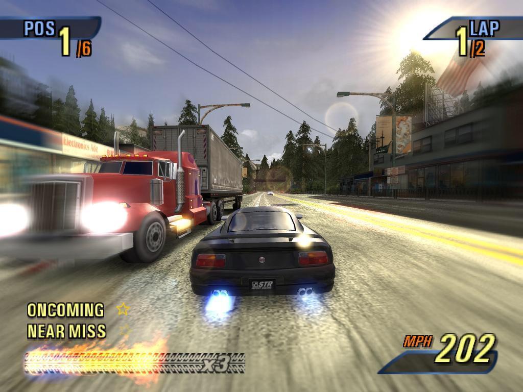 This game sums up my childhood Burnout Takedown gaming
