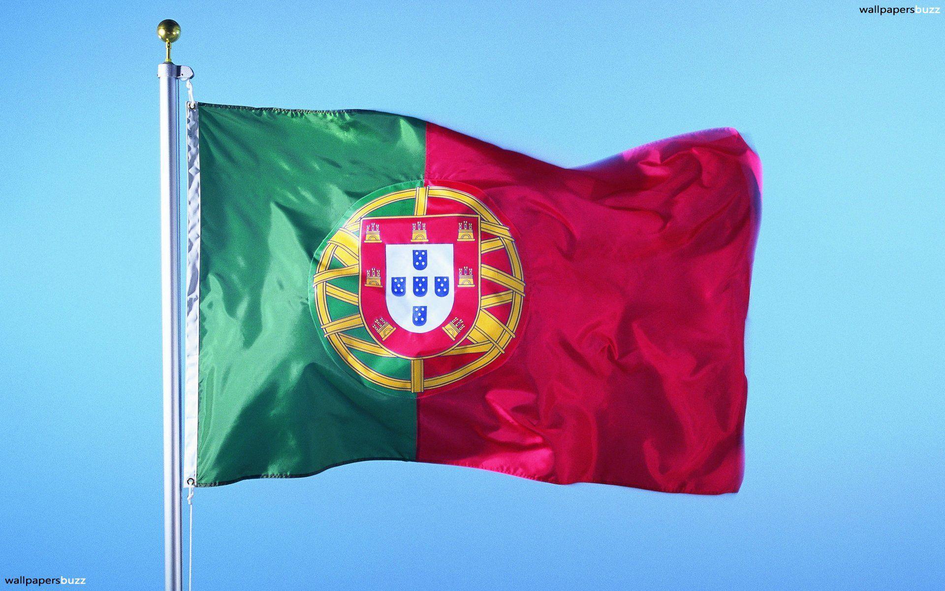The flag of Portugal 2K Wallpapers