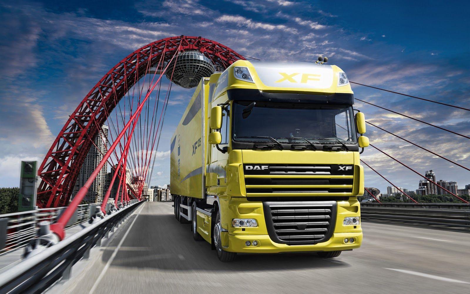 Daf Trucks Wallpapers In Yellow Coloure – Cars Wallpapers HD