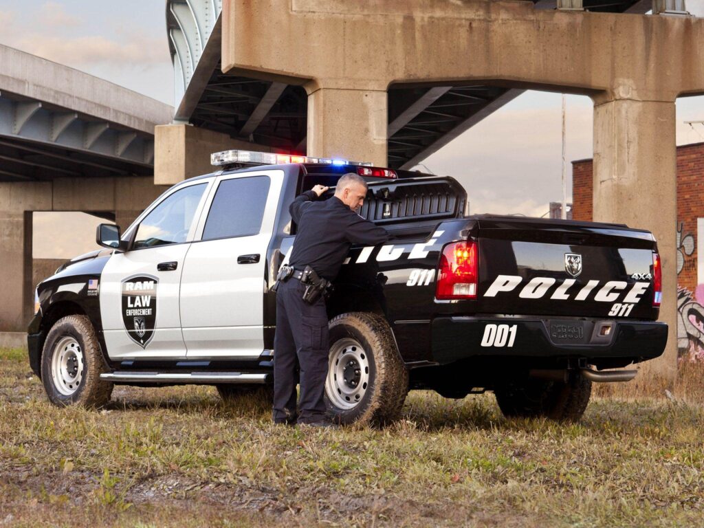 Dodge Ram Crew Cab Police Truck wallpapers