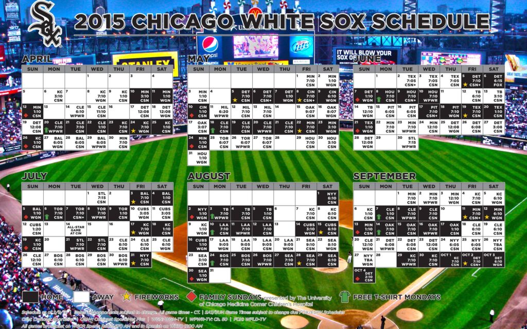 Chicago White Sox wallpapers 2K backgrounds download desktop