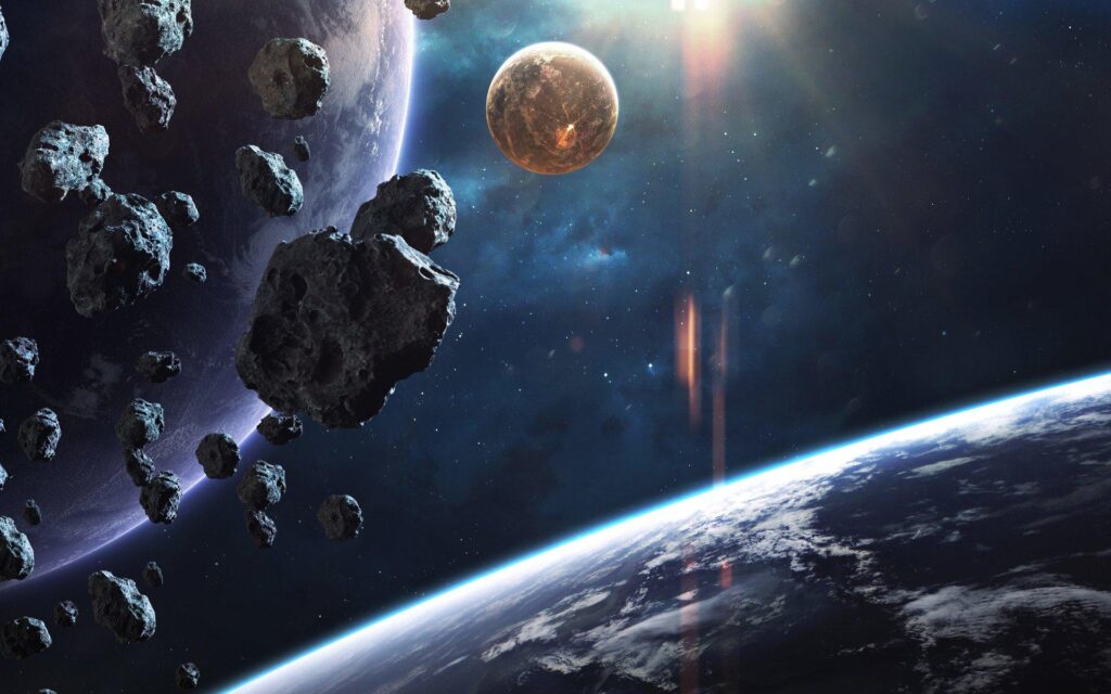 Asteroid Belt 2K Wallpapers