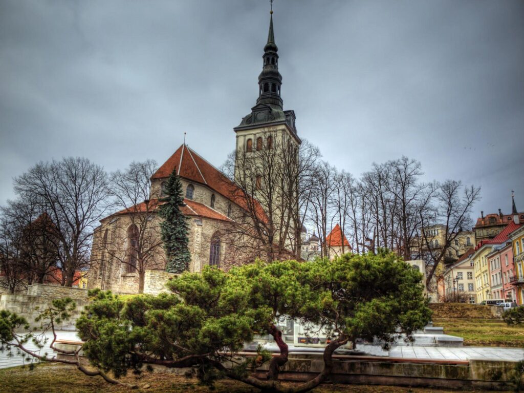 Estonia hdr tree