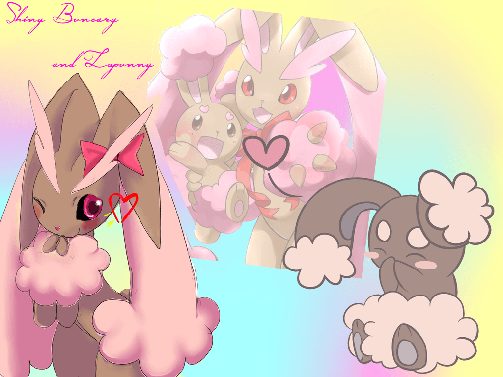 Shiny Buneary Lopunny Wallpapers by xCandiedDepressionx