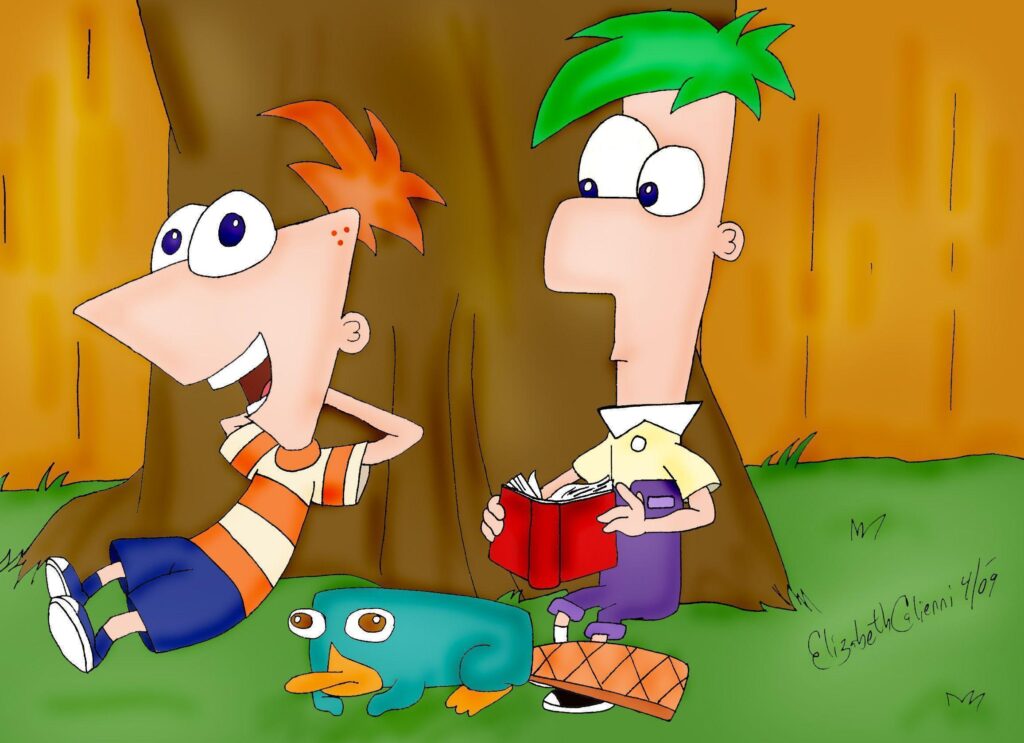 Best Wallpaper about Phineas and Ferb, Scooby Doo, The Simpson and