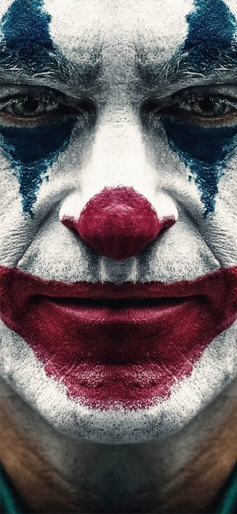 Joker joaquin phoenix clown iPhone X Wallpapers Free