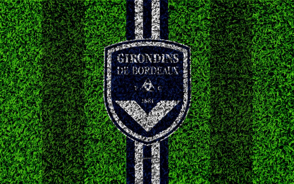 Download wallpapers FC Girondins de Bordeaux, k, football lawn