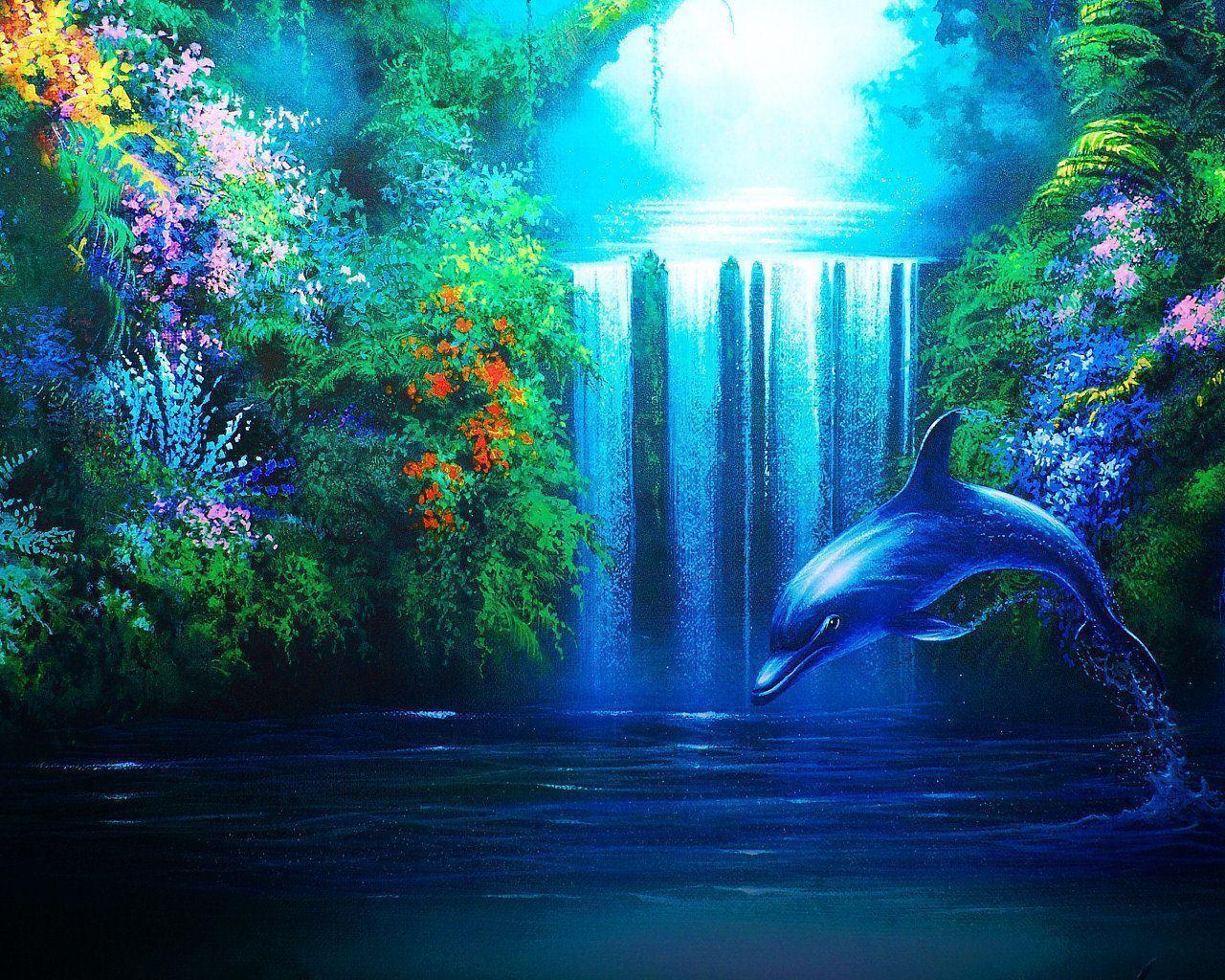 Animals For – Cute Dolphin Wallpapers