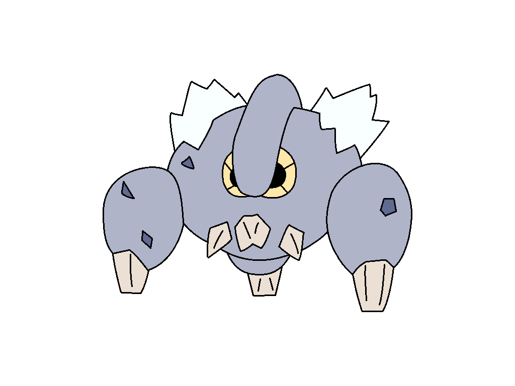 Fakemon Regional Boldore Variant by EpicFail