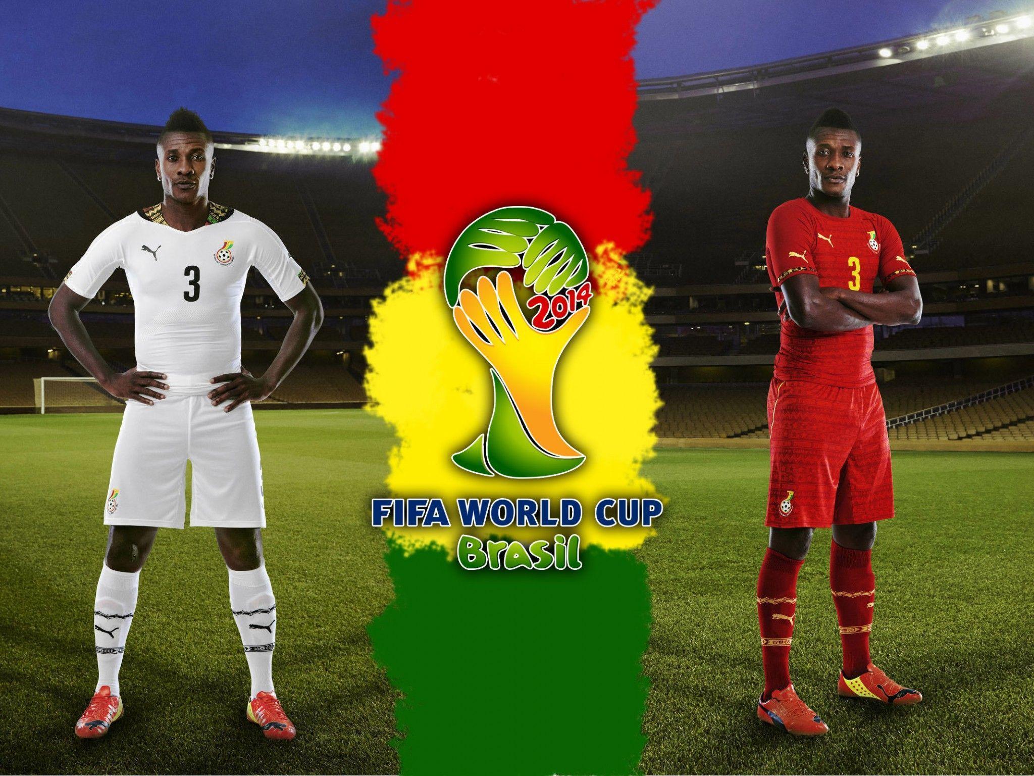 Ghana at the World Cup in Brazil wallpapers and Wallpaper