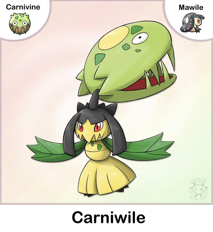 Carnivine Mawile Fusion by Twime