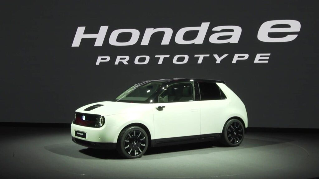 Honda E Prototype presented at the Geneva Motor Show