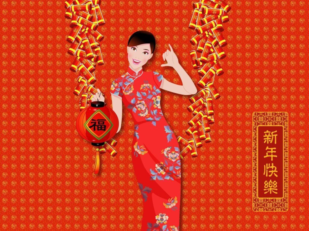 Vector Chinese New Year Wallpapers