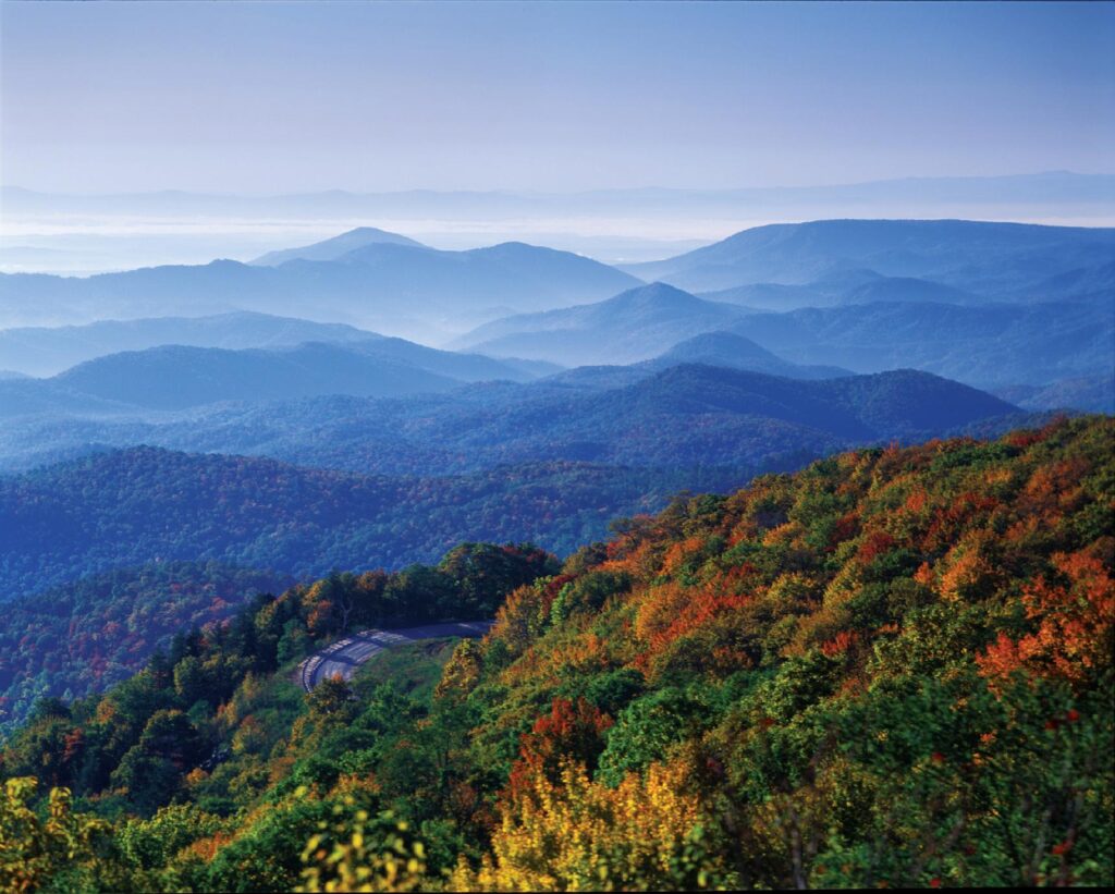 Computer Wallpapers, Desk 4K Backgrounds Blue Ridge Parkway,