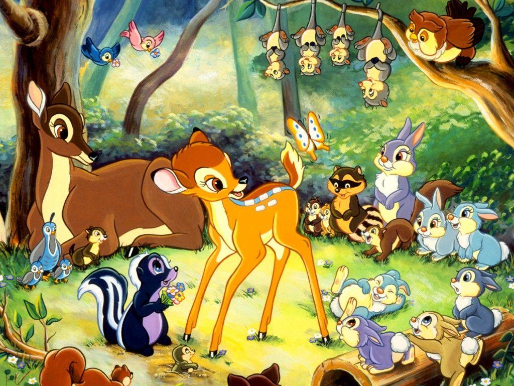 Bambi Cartoon 2K Wallpaper Wallpapers for iPad mini