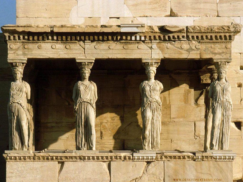 Acropolis Athens Statues Wallpapers – Travel 2K Wallpapers