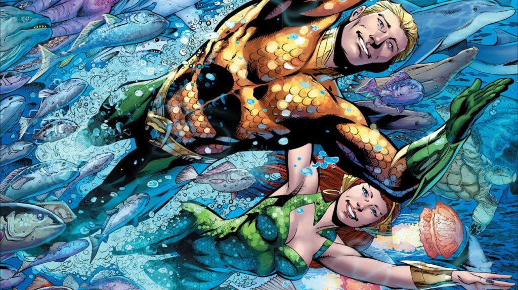 Aquaman and Mera wallpapers