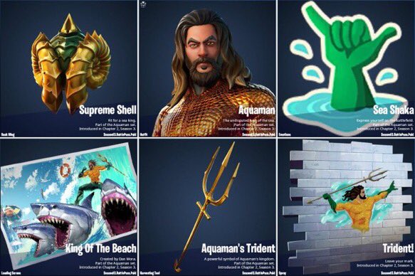 Aquaman Fortnite wallpapers