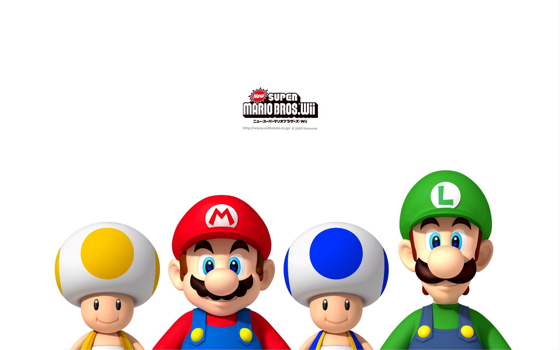 Mario Wallpaper New Super Mario Bros Wii Backgrounds 2K wallpapers and