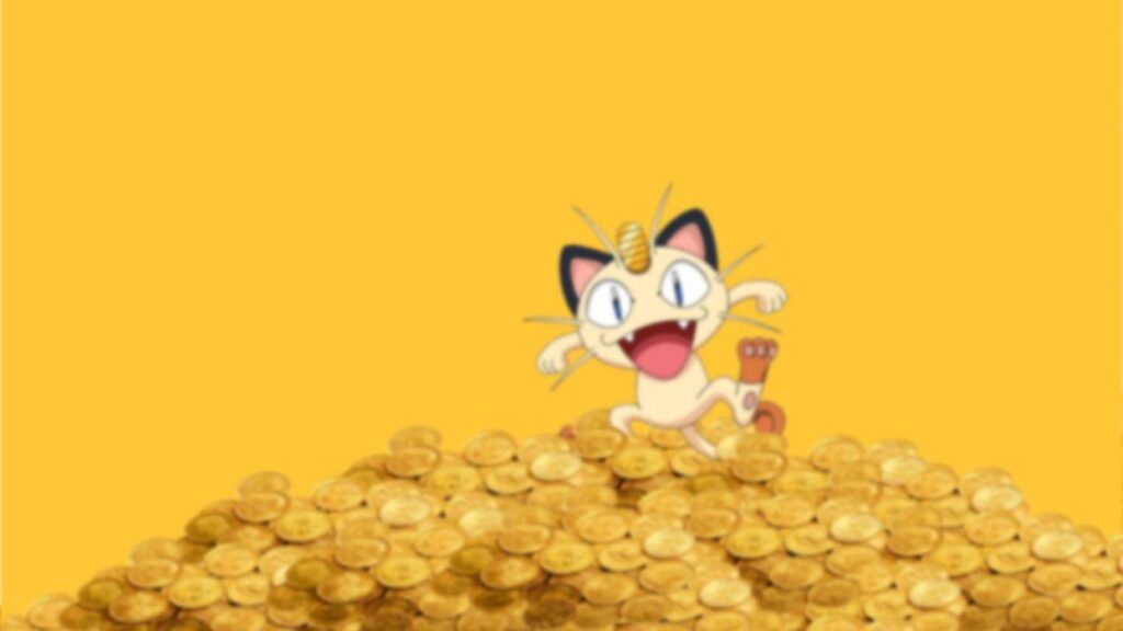 Pokemon coins money Meowth wallpapers