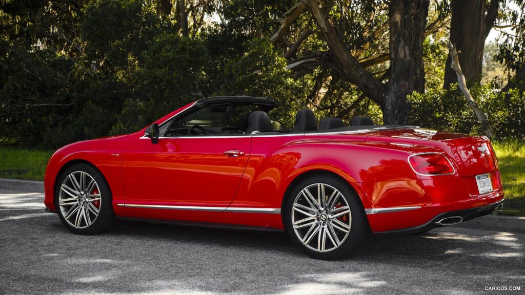 Bentley Continental GT Speed Convertible St James Red