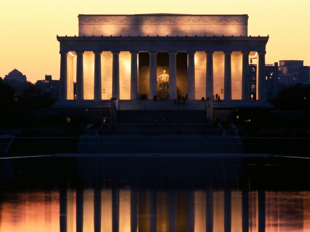 Lincoln Memorial Reflected, Washington DC