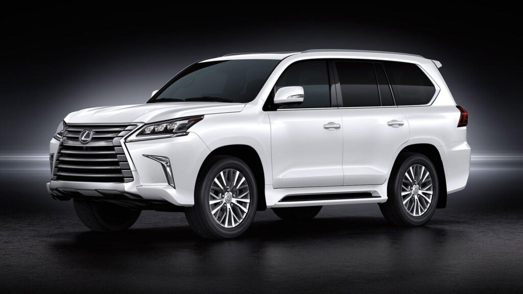 Lexus LX White Wallpapers