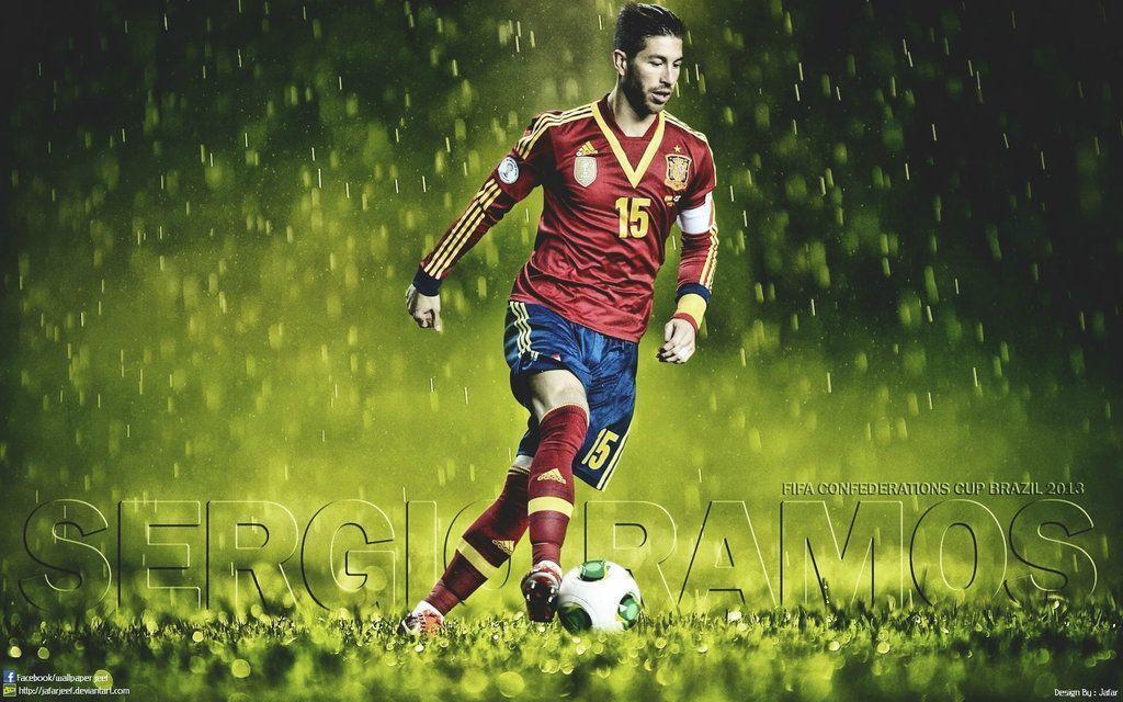 Sergio Ramos Spain Wallpapers by jafarjeef