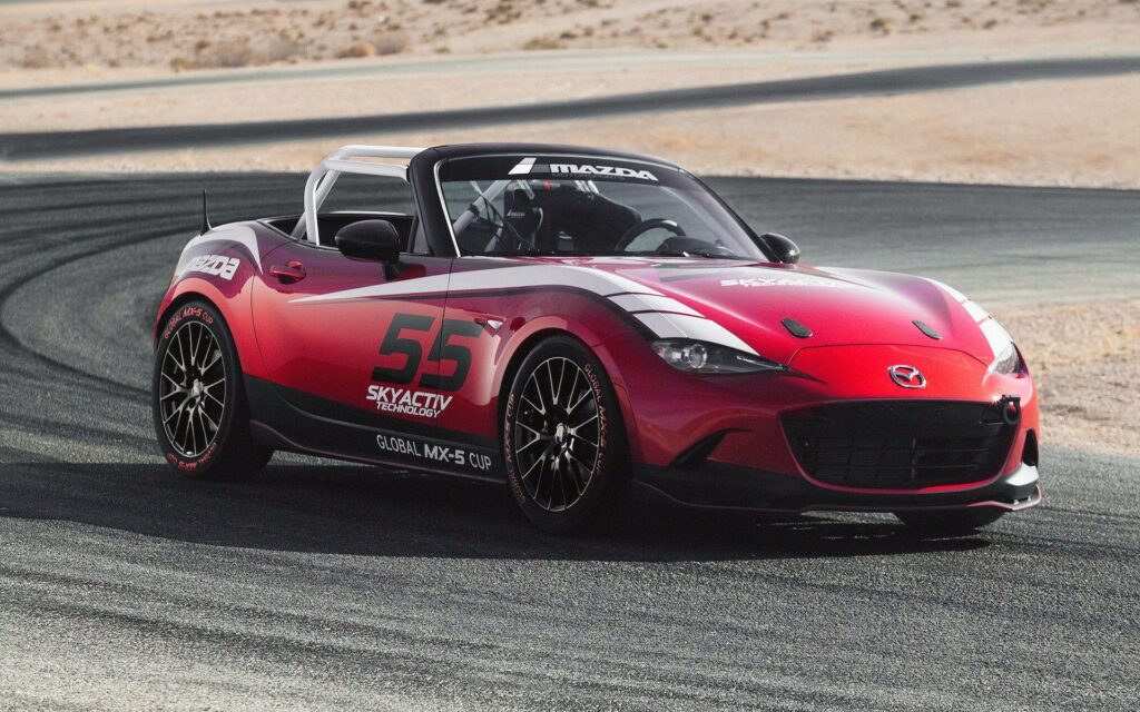 Red mazda mx cup
