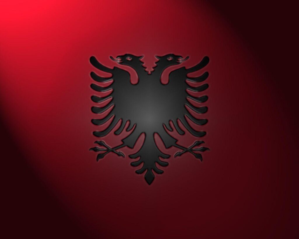 National Albania Flag Wallpapers 2K Wallpapers