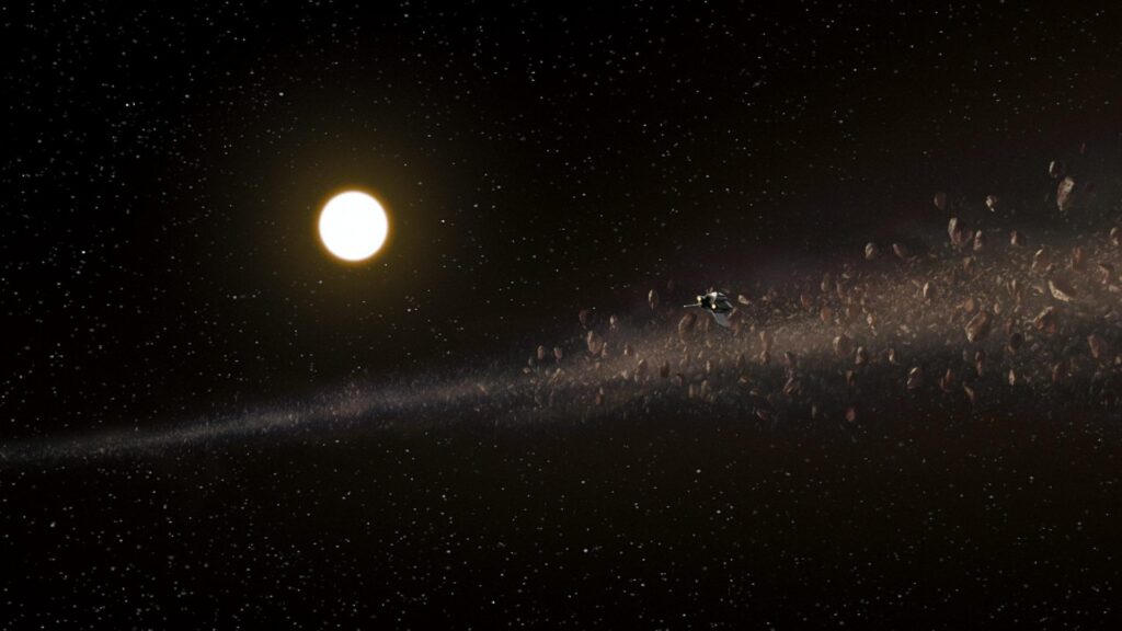 Anaxes asteroid belt
