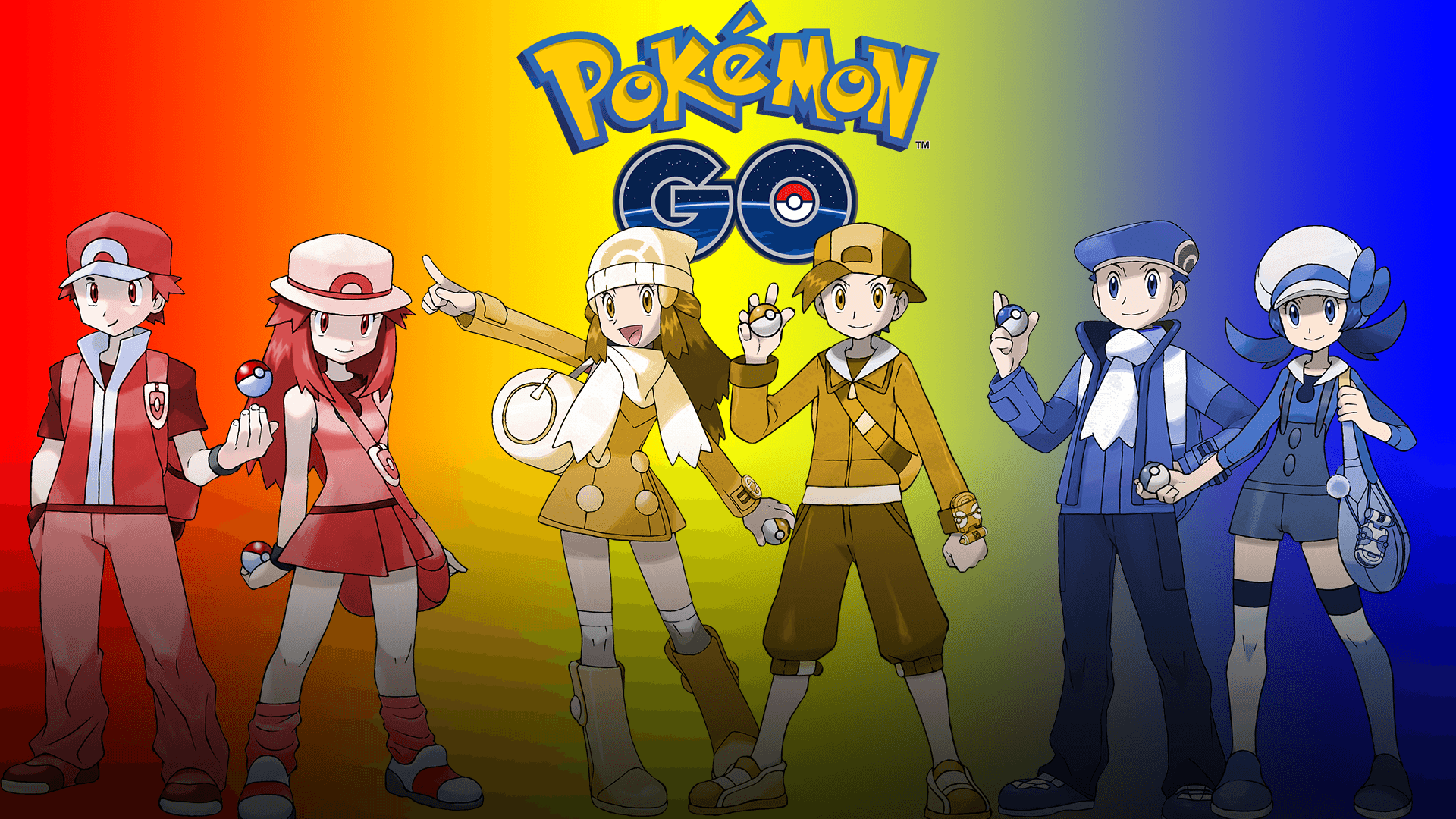 I made a desk 4K wallpapers for pokemon go! So here’s a little