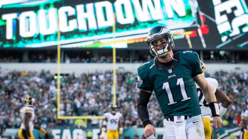 Was Carson Wentz snubbed for NFC Offensive Player of the Month