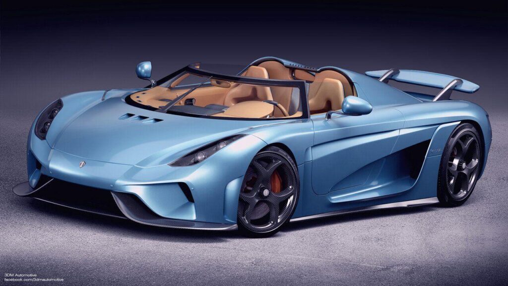 The crazy Koenigsegg Regera Personal D work